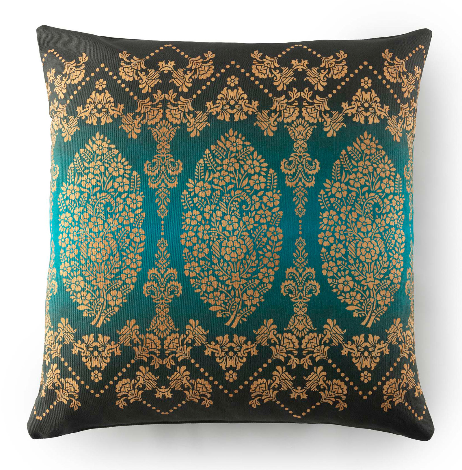 Bassetti Kissenhülle Twill GOLD DECOR | V1 Smaragdgrün 50 x