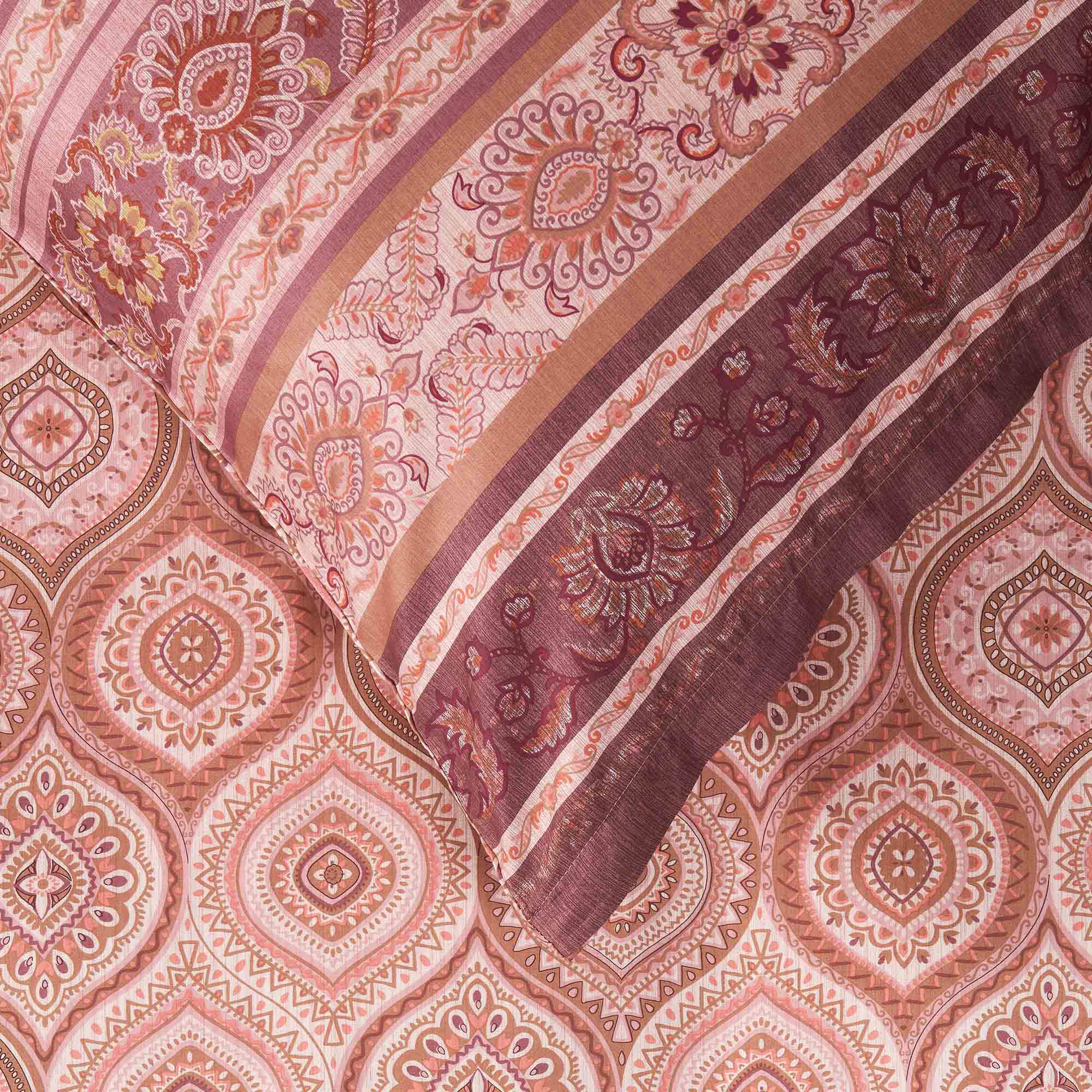 Bassetti Satin Bettwäsche HANBURY | P1 Puderrosa
