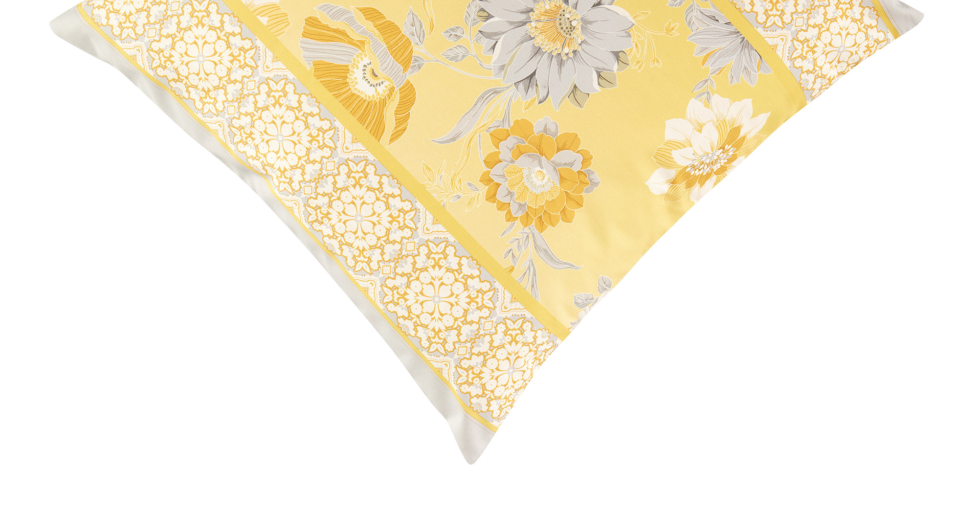 Bassetti Kissenhülle Twill POSILLIPO | Y1 Gelb 60 x 60