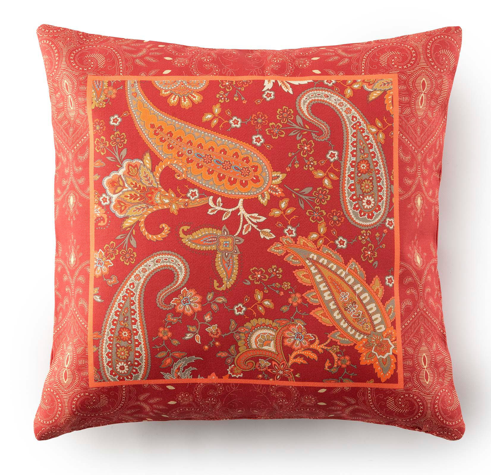 Bassetti Kissenhülle Twill MONNALISA | R1 Rot 40 x 40