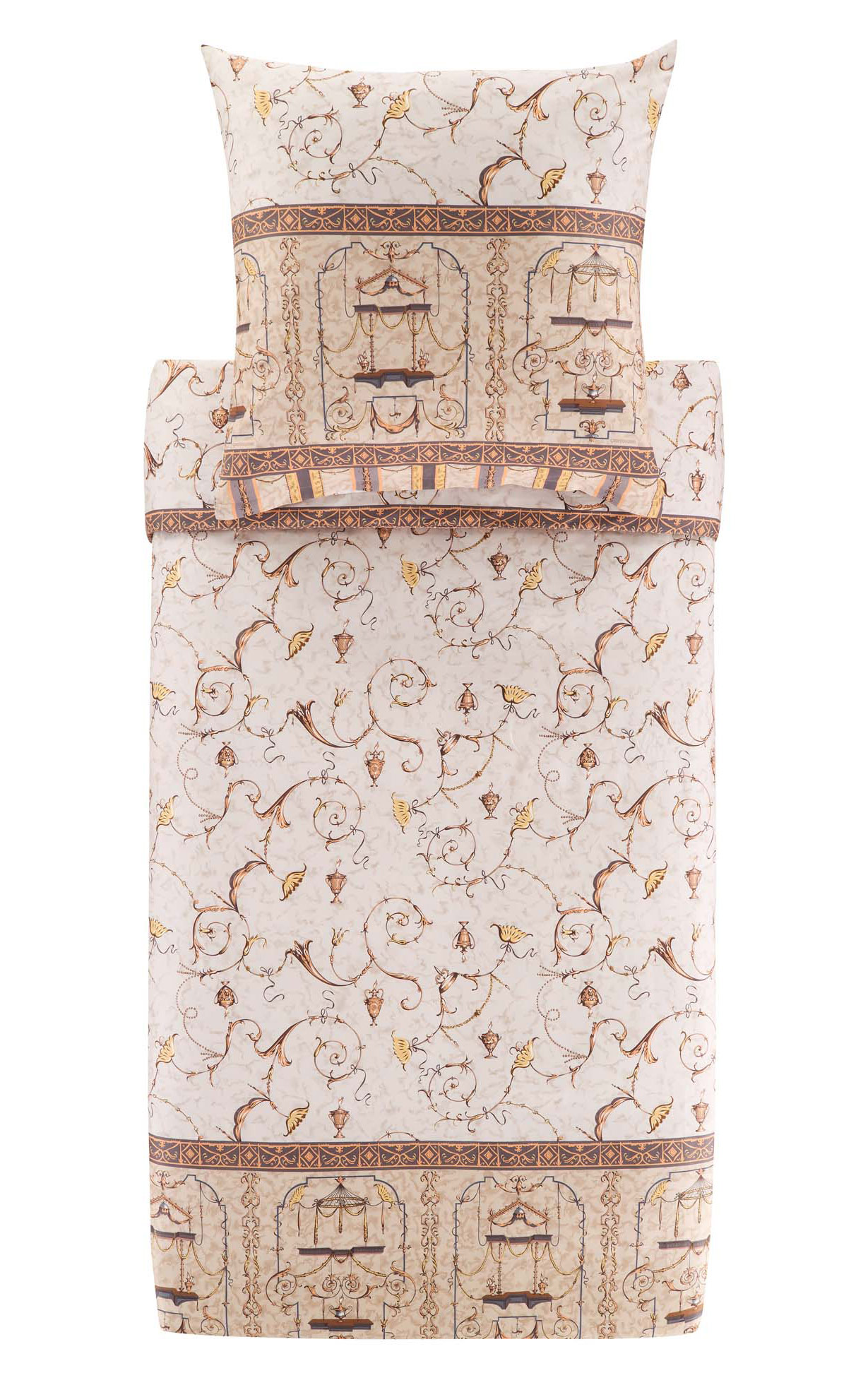 Bassetti Satin Bettwäsche OPLONTIS | 4M Beige