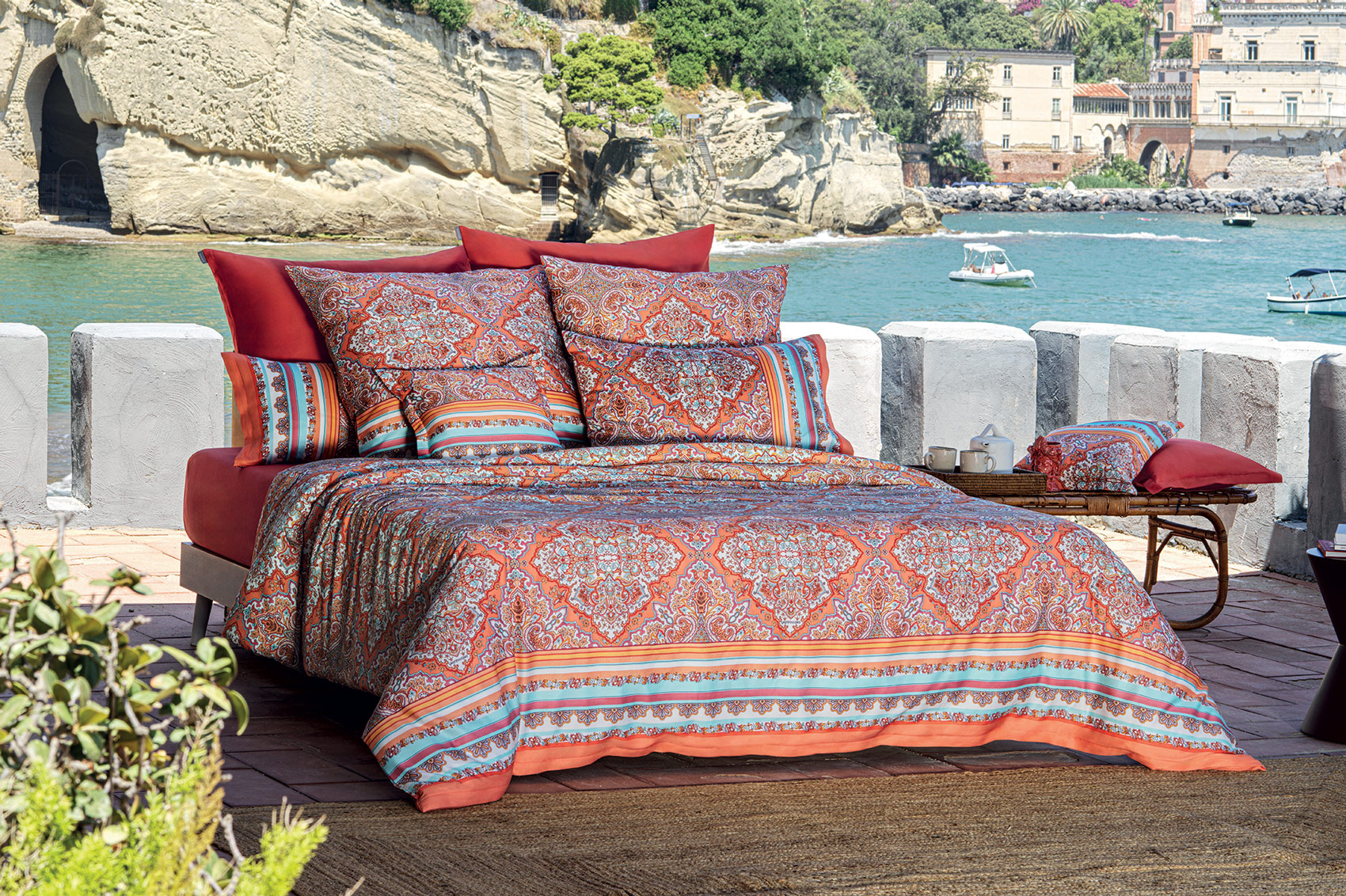 Bassetti Satin Bettwäsche MARECHIARO | O1 Orange