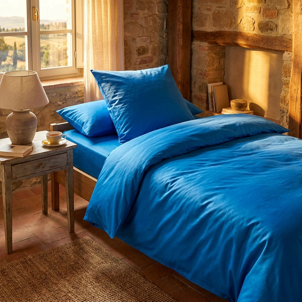 Bassetti Satin Bettwäsche GF UNI | 1323 - BK Bluette