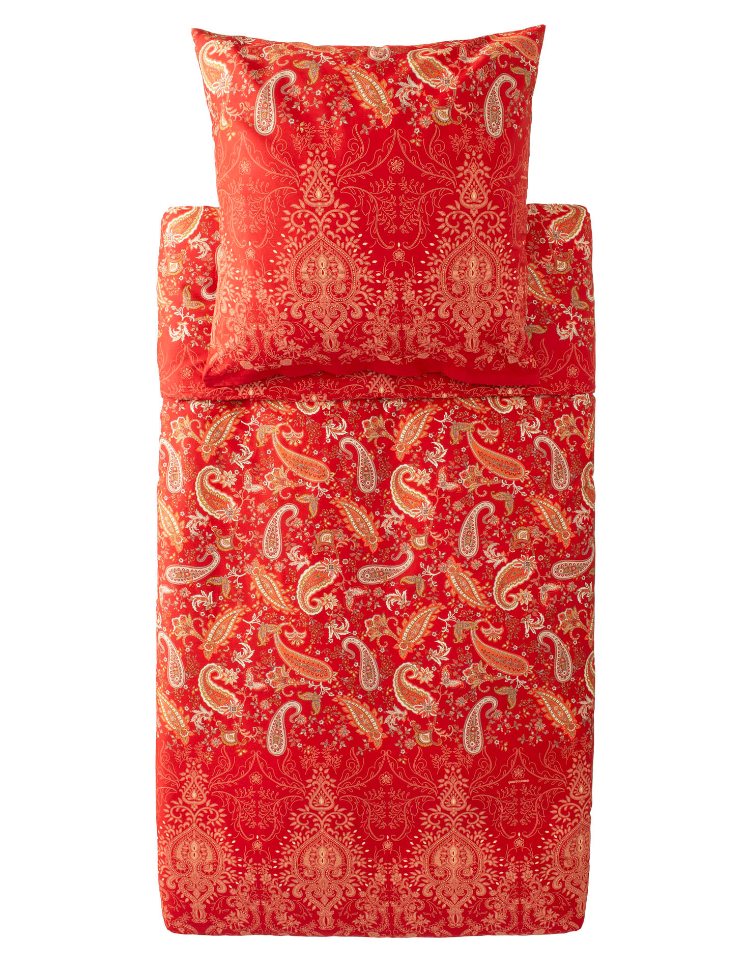 Bassetti Satin Bettwäsche MONNALISA | R1 Rot CH