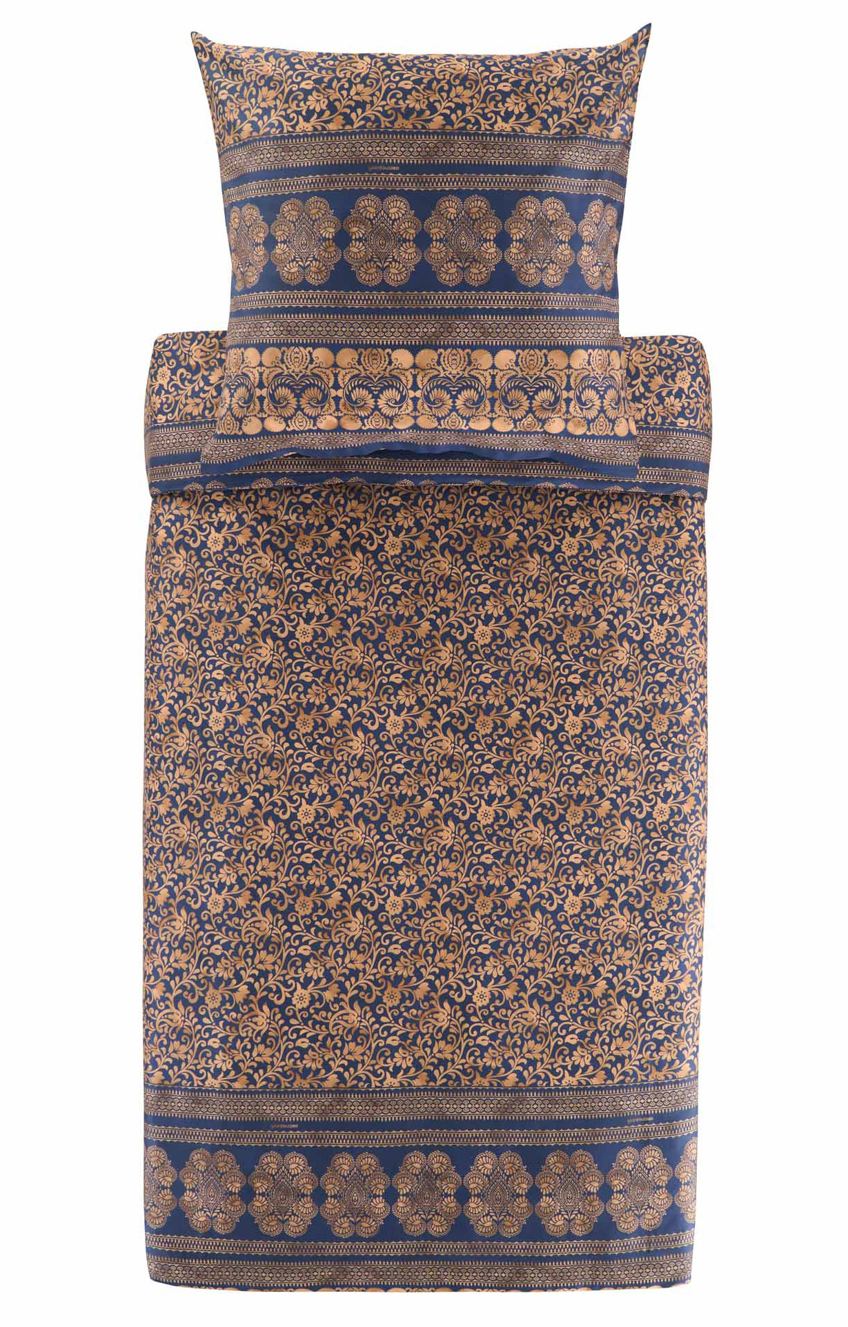 Bassetti Satin Bettwäsche TORCELLO | B1 Dunkelblau