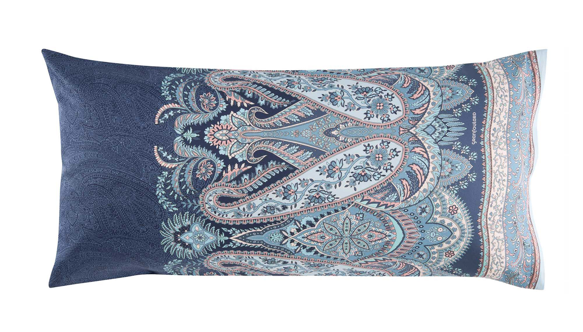 Bassetti Satin Kissenhülle zu BW SABBIONETA | B3 Blau