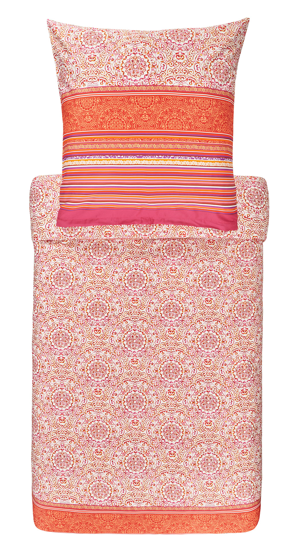 Bassetti Satin Bettwäsche ARONA | R1 Rot