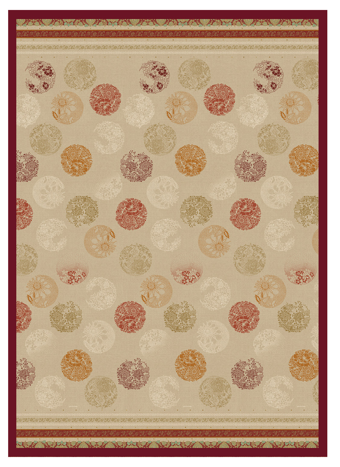 Bassetti Plaid FLORENCE | R1 Rot