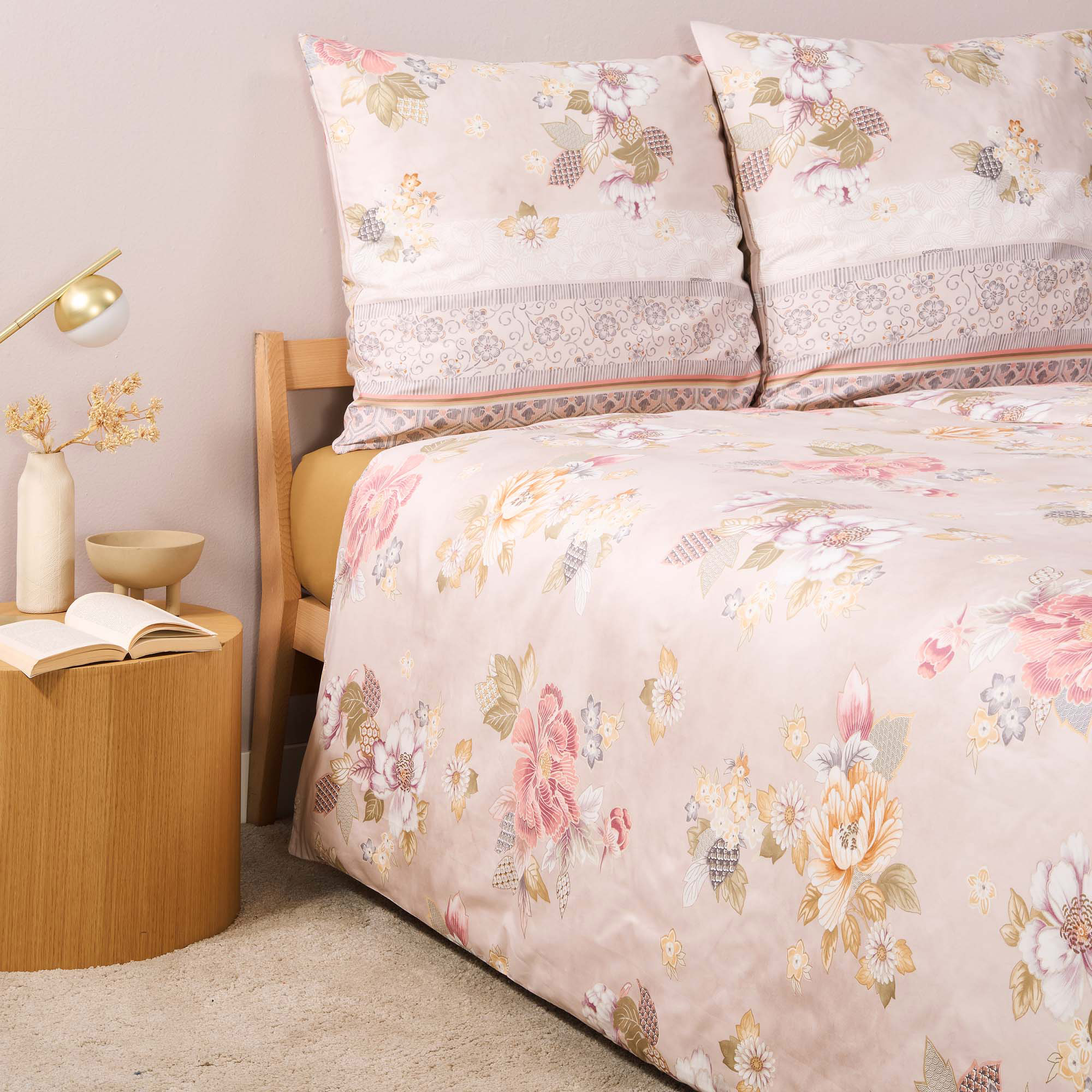 Bassetti Satin Bettwäsche HANAMI | 41 Beige
