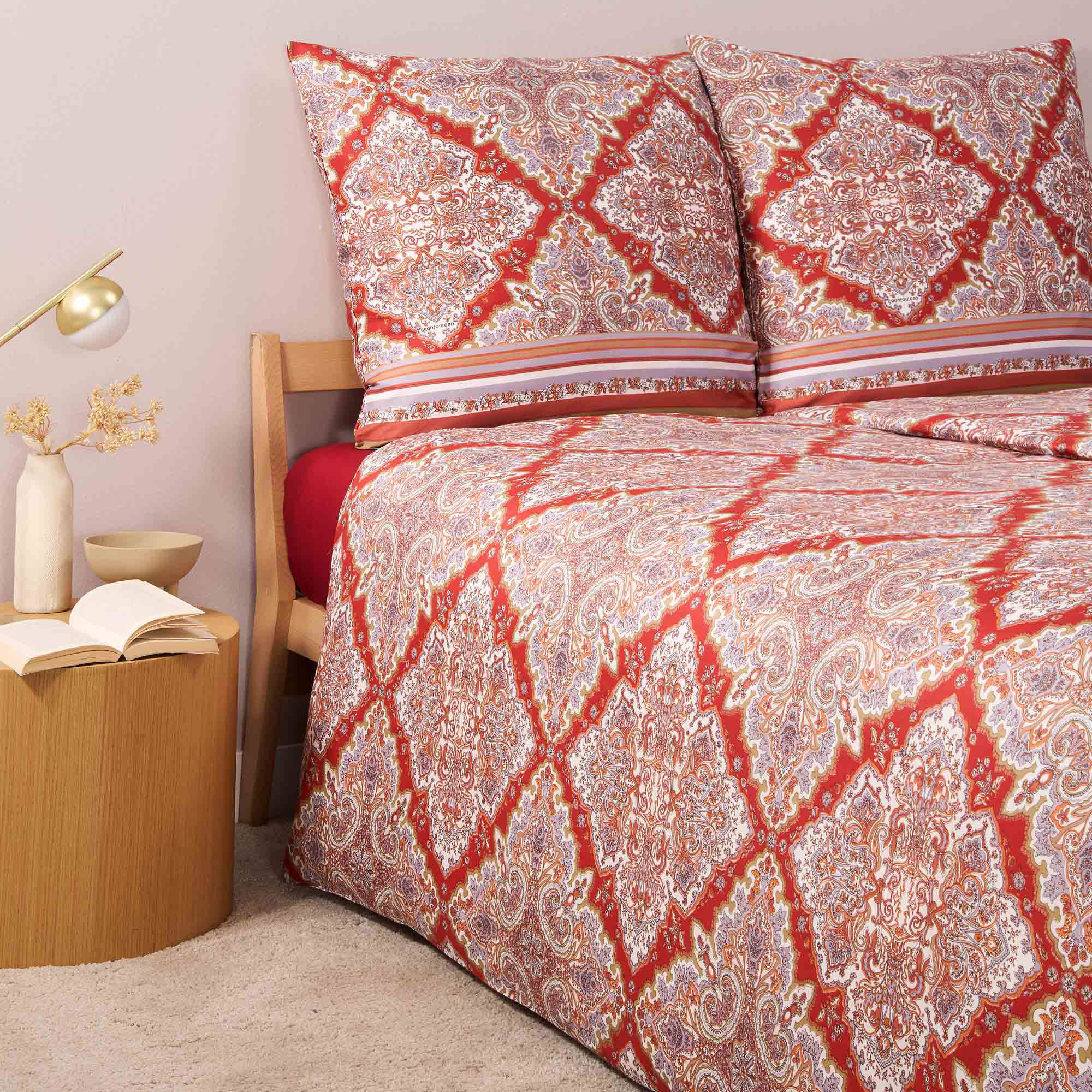 Bassetti Satin Bettwäsche MARECHIARO | R1 Rot