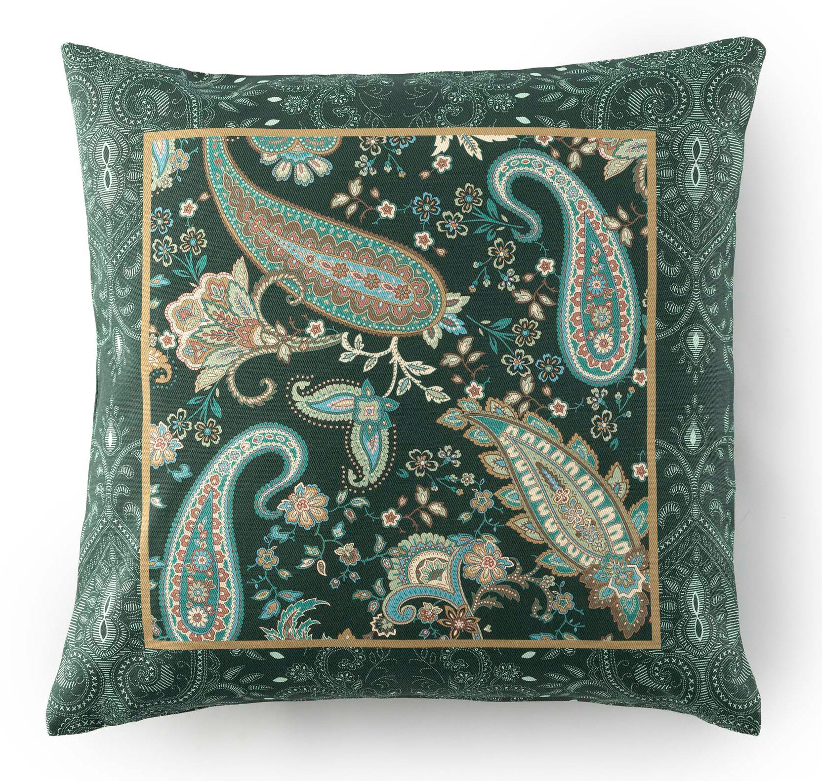 Bassetti Kissenhülle Twill MONNALISA | V1 Grün 40 x 40