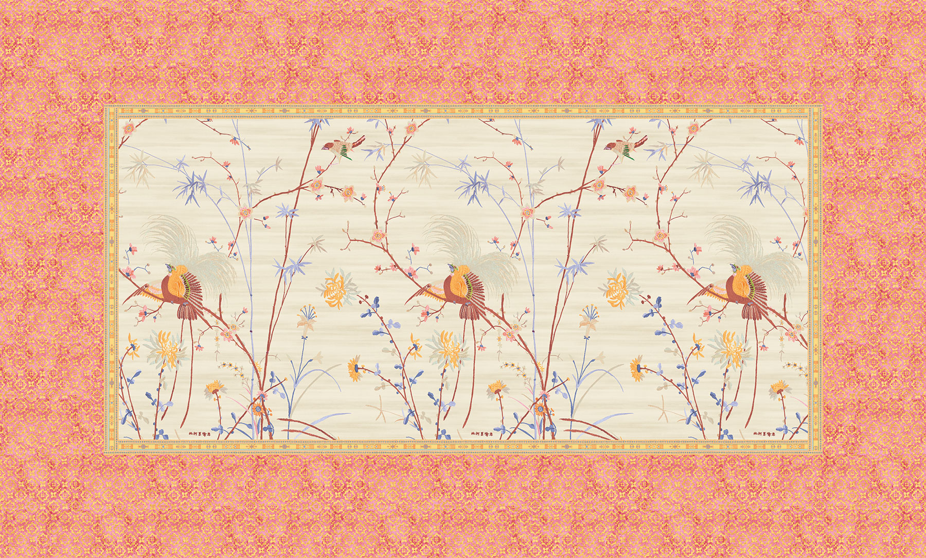 Bassetti Tischdecke Twill FONG | 4M Beige