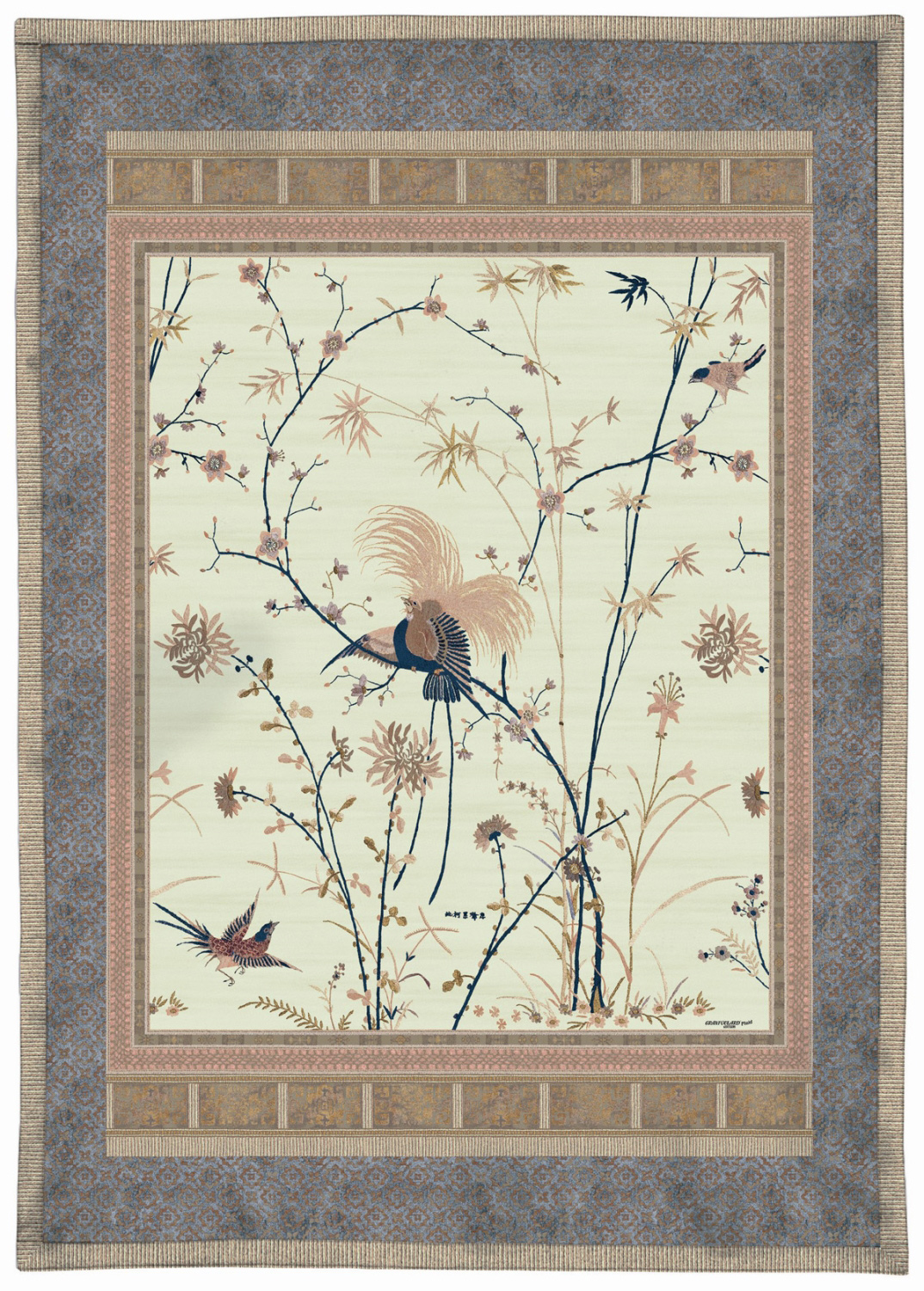 Bassetti Plaid FONG | V8 Creme 135 x 190