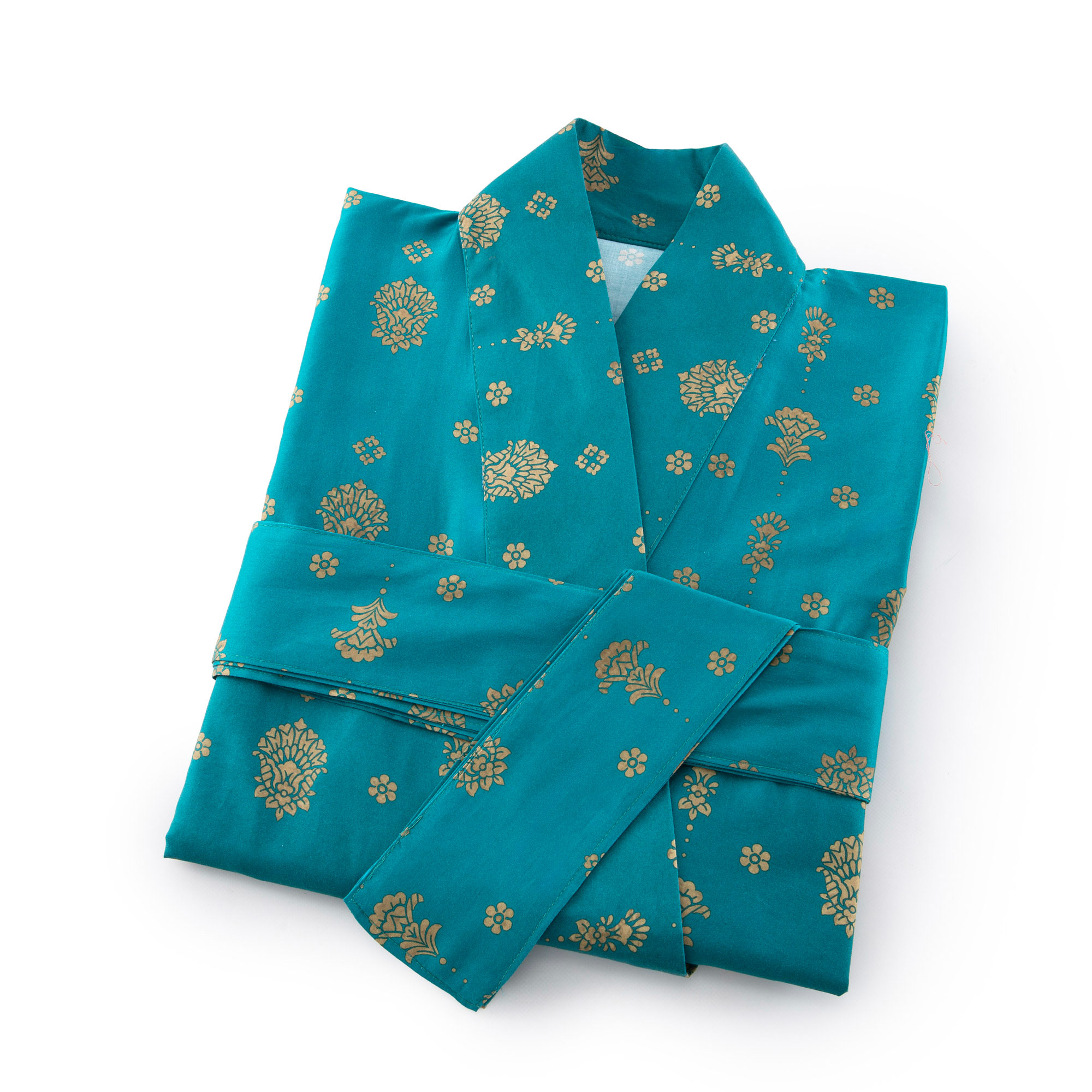 Bassetti Kimono GOLD DECOR | V1 Smaragdgrün