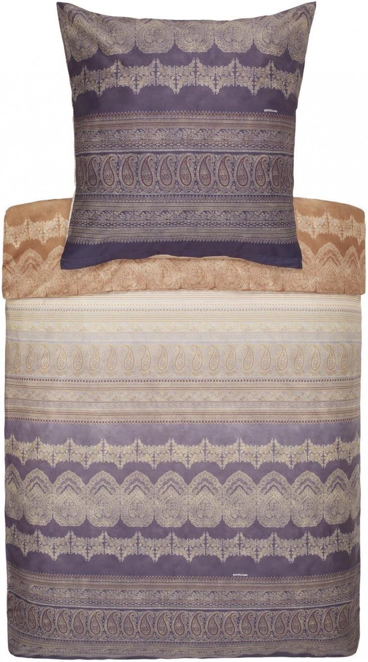 Bassetti Satin Bettwäsche BRUNELLESCHI | 7-G6 Grau Bassetti Satin Bettwäsche BRUNELLESCHI | 7-G6 Grau