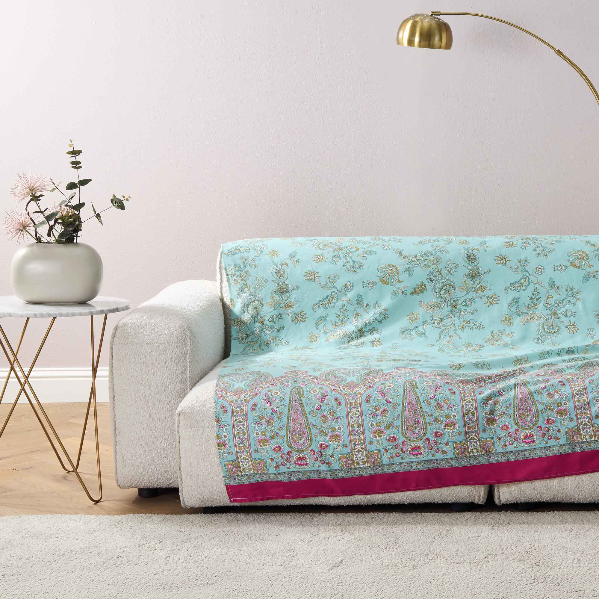 Bassetti Granfoulard INDIAN ROSES | T1 Turchese