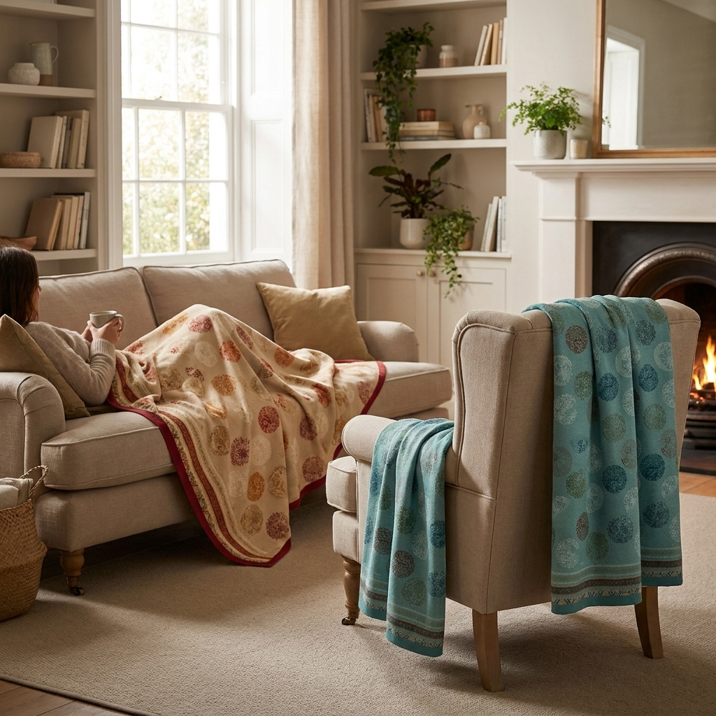 Bassetti Plaid FLORENCE | R1 Rot