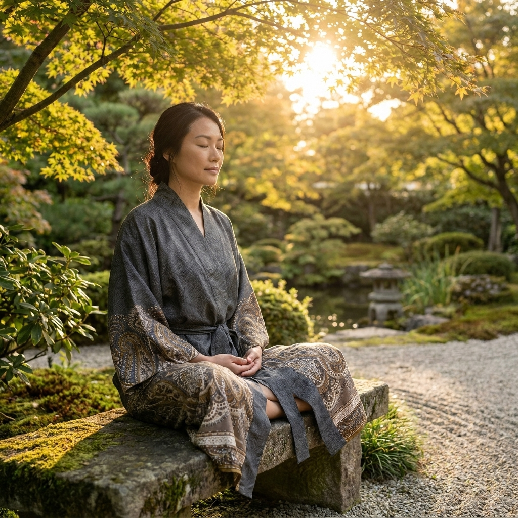 Bassetti Kimono SABBIONETA | G1 Grau