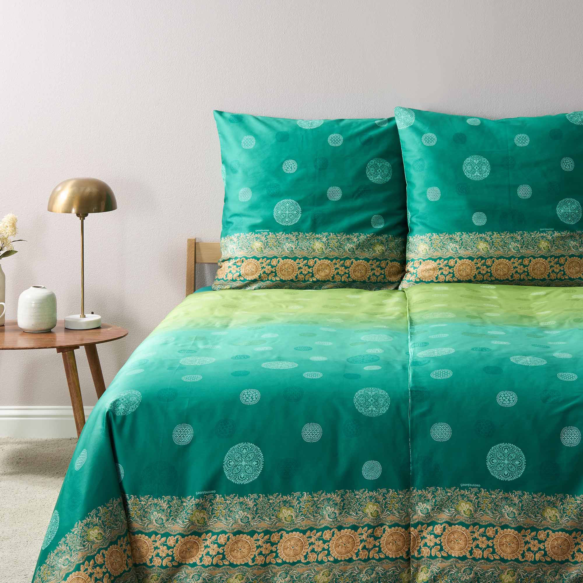 Bassetti Satin Bettwäsche PALLAVICINO | V1 Mint