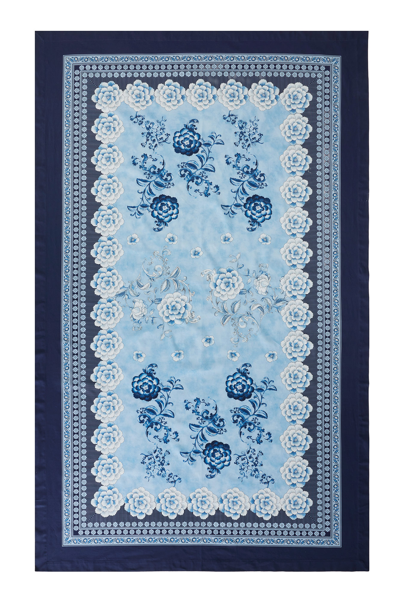 Bassetti Tischdecke Twill PARAGGI | B1 Blau