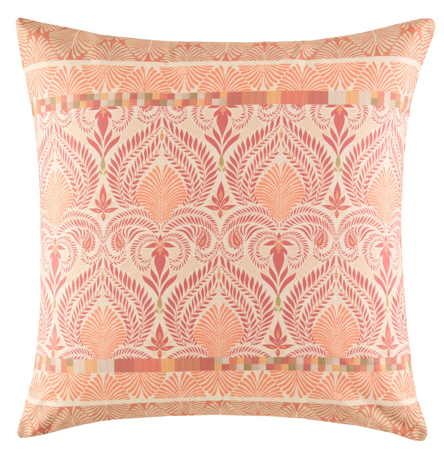 Bassetti Kissenhülle Twill NAIROBI | R1 Rot 50 x 50