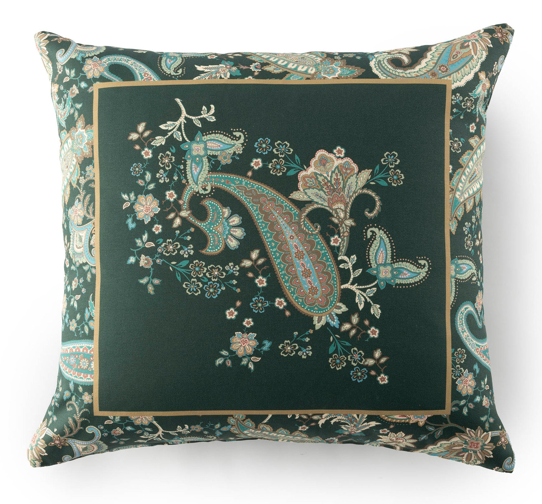 Bassetti Kissenhülle Twill MONNALISA | V1 Grün 50 x 50