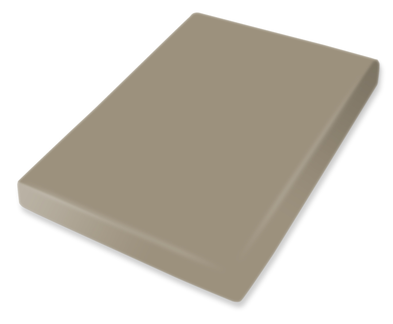 Bassetti Boxspring Spannbetttuch | 4A/498 Taupe