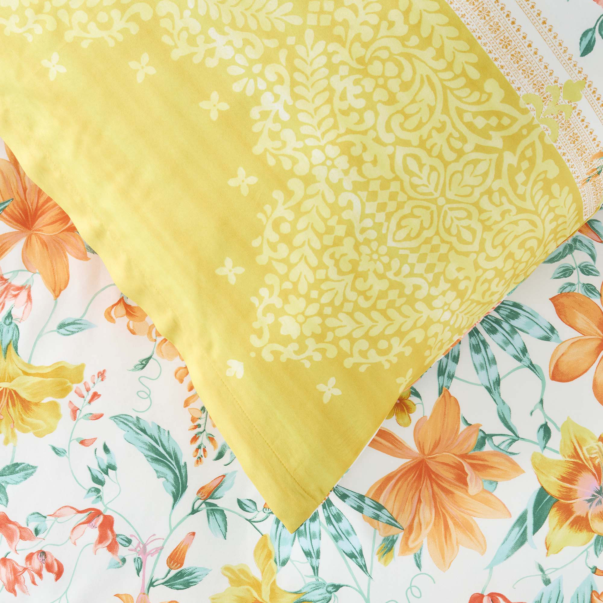 Bassetti Satin Bettwäsche CASABLANCA | Y1 Gelb