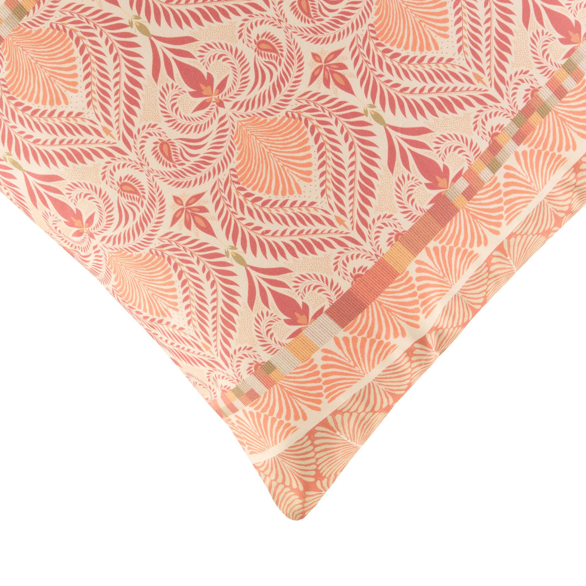 Bassetti Kissenhülle Twill NAIROBI | R1 Rot 50 x 50