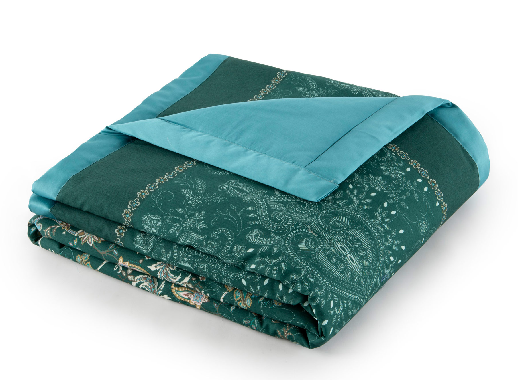 Bassetti Plaid MONNALISA | V1 Grün 135 x 190