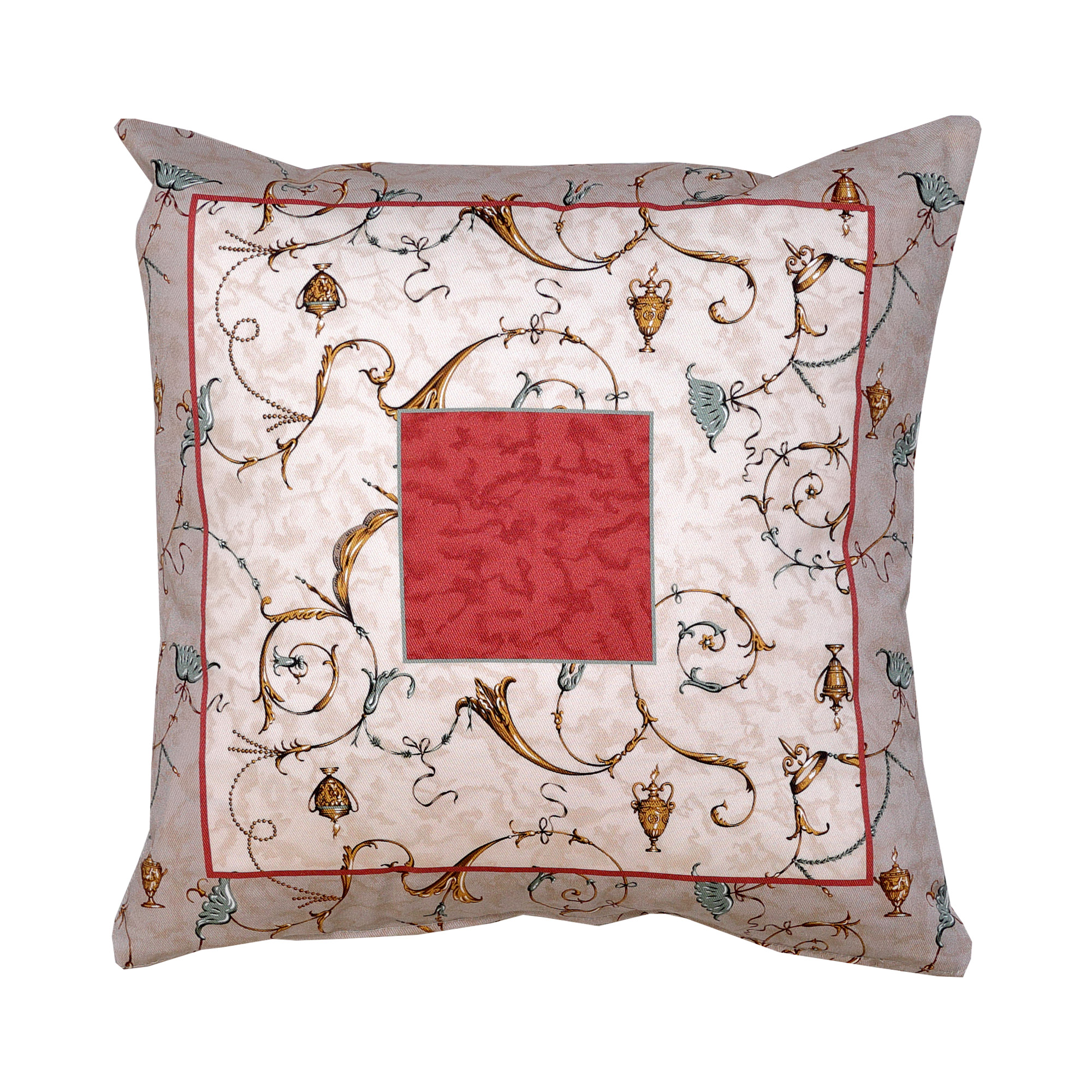 Bassetti Kissenhülle Twill OPLONTIS | RB Rot 40 x 40