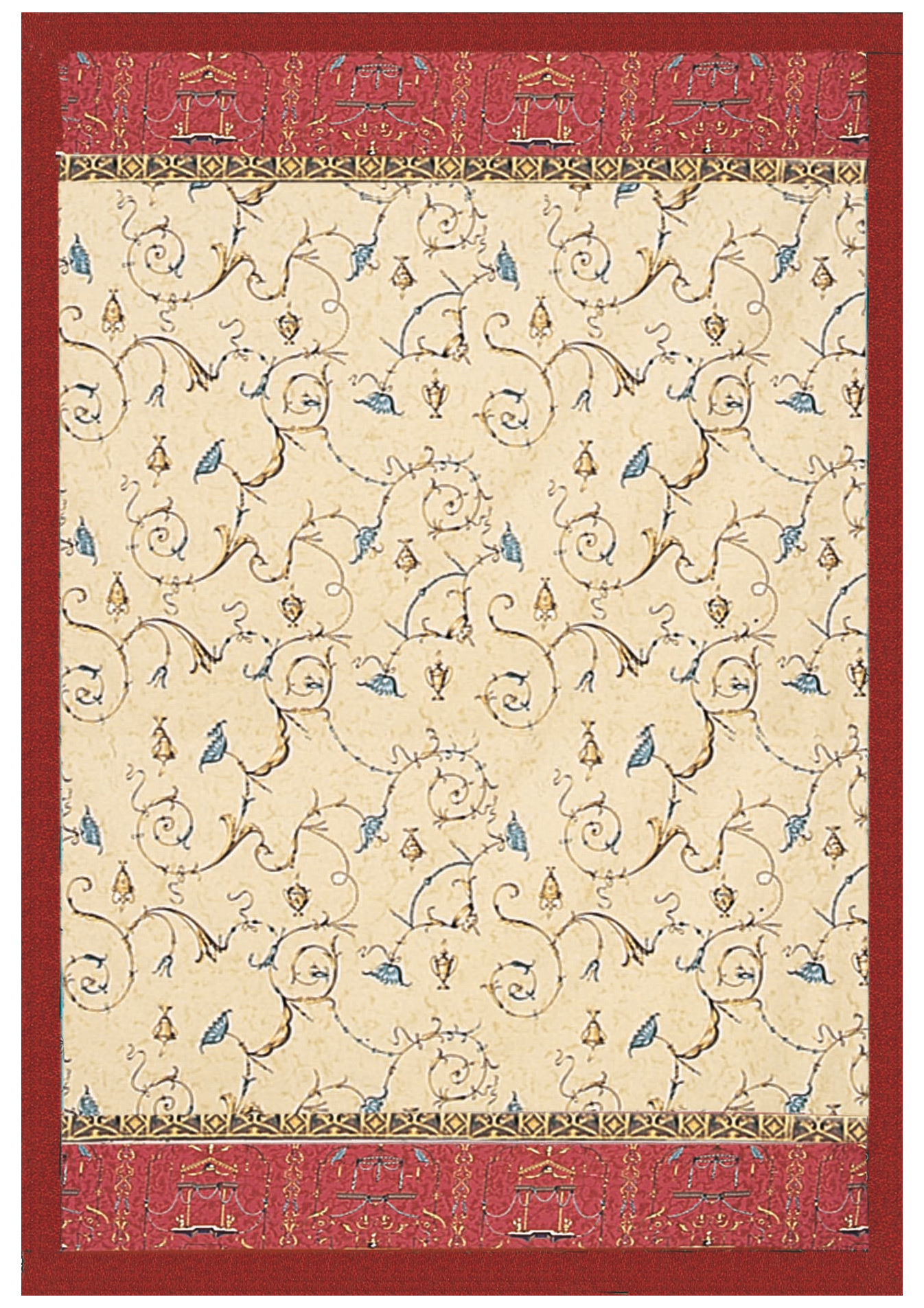 Bassetti Plaid OPLONTIS | V8 Rot