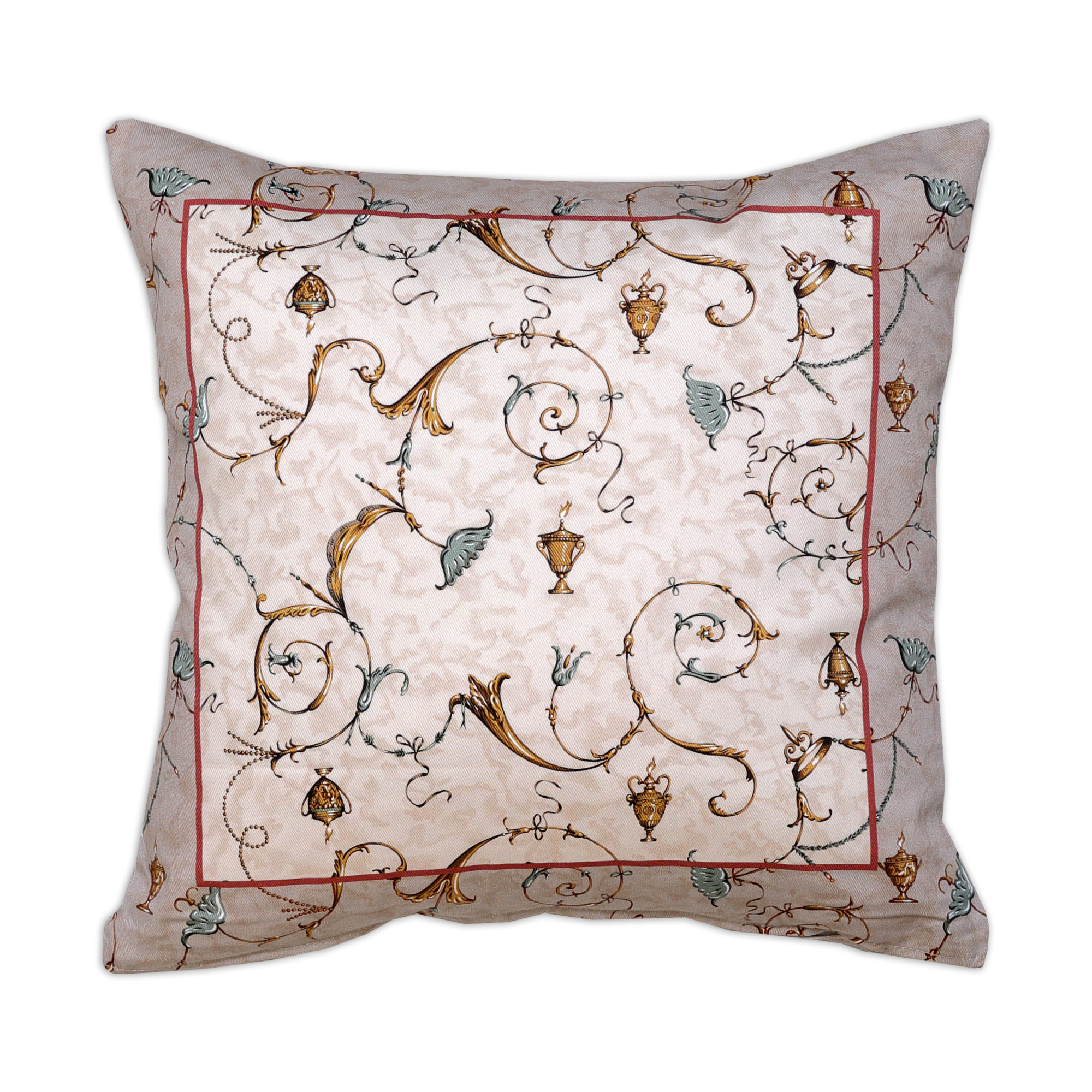 Bassetti Kissenhülle Twill OPLONTIS | RB Rot 40 x 40