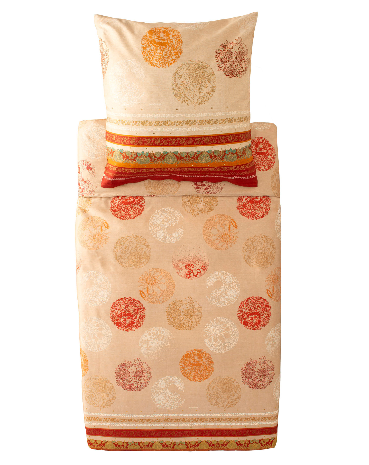 Bassetti Satin Bettwäsche FLORENCE | R1 Rot