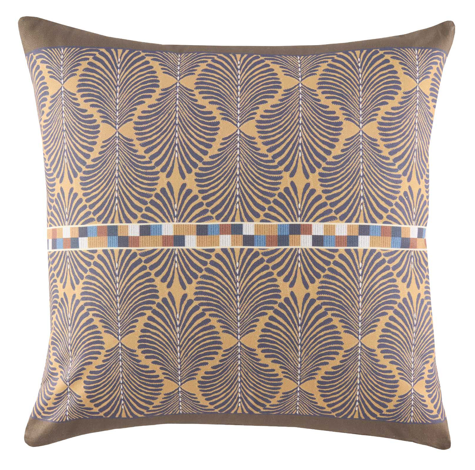 Bassetti Kissenhülle Twill NAIROBI | M1 Caffe 40 x 40