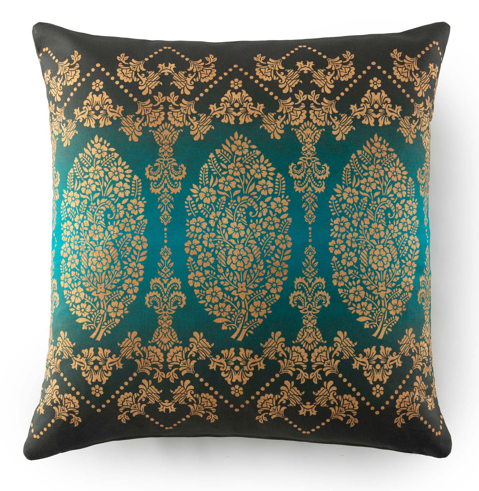 Bassetti Kissenhülle Twill GOLD DECOR | V1 Smaragdgrün 50 x