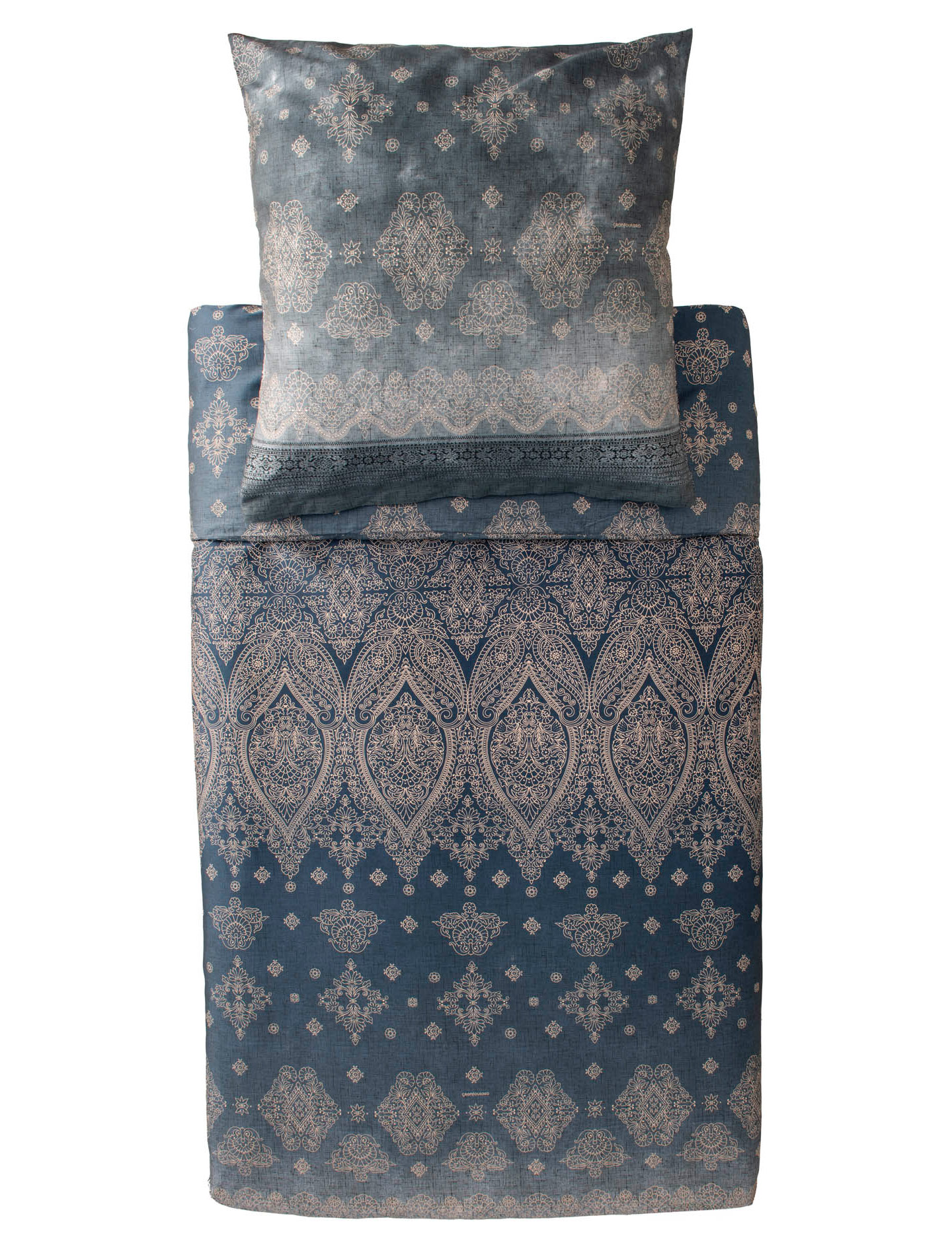 Bassetti Satin Bettwäsche KERALA | G1 Grau AT