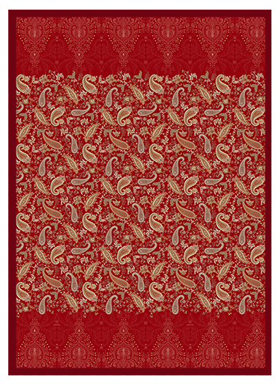 Bassetti Plaid MONNALISA | R1 Rot