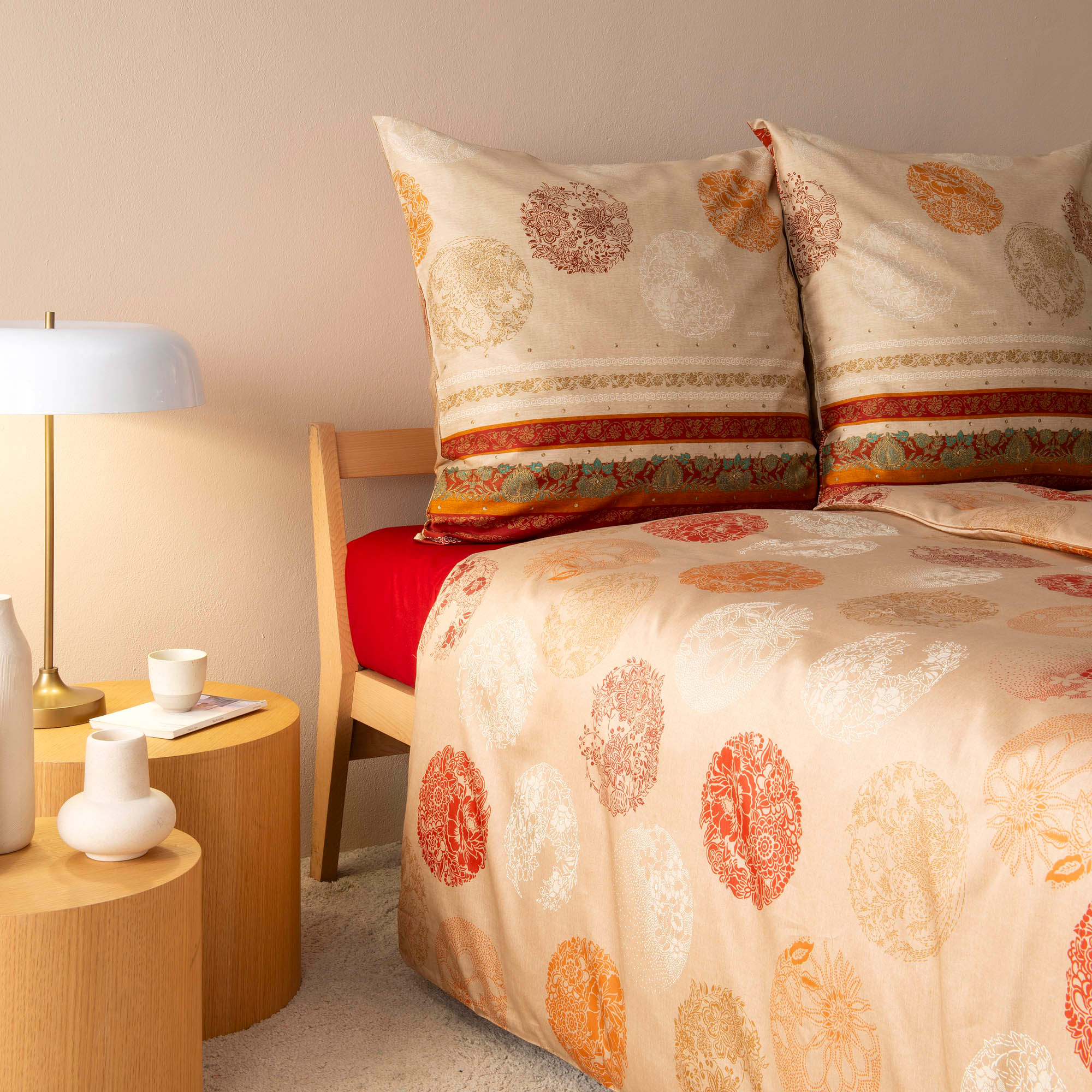 Bassetti Satin Bettwäsche FLORENCE | R1 Rot AT