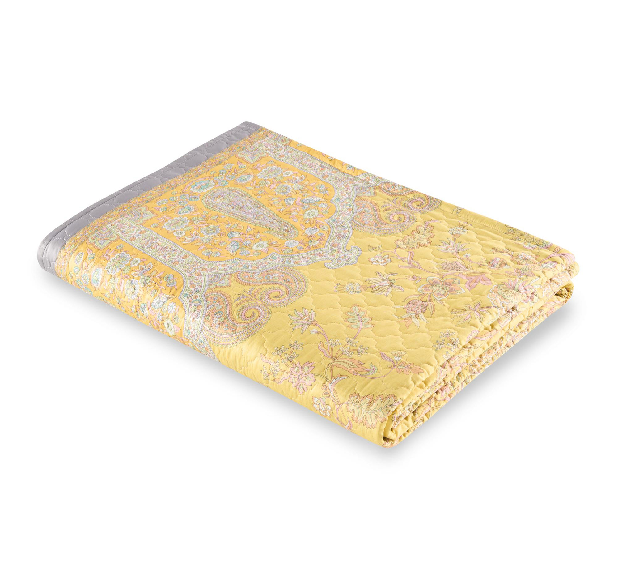 Bassetti Tagesdecke INDIAN ROSES | Y1 Limone