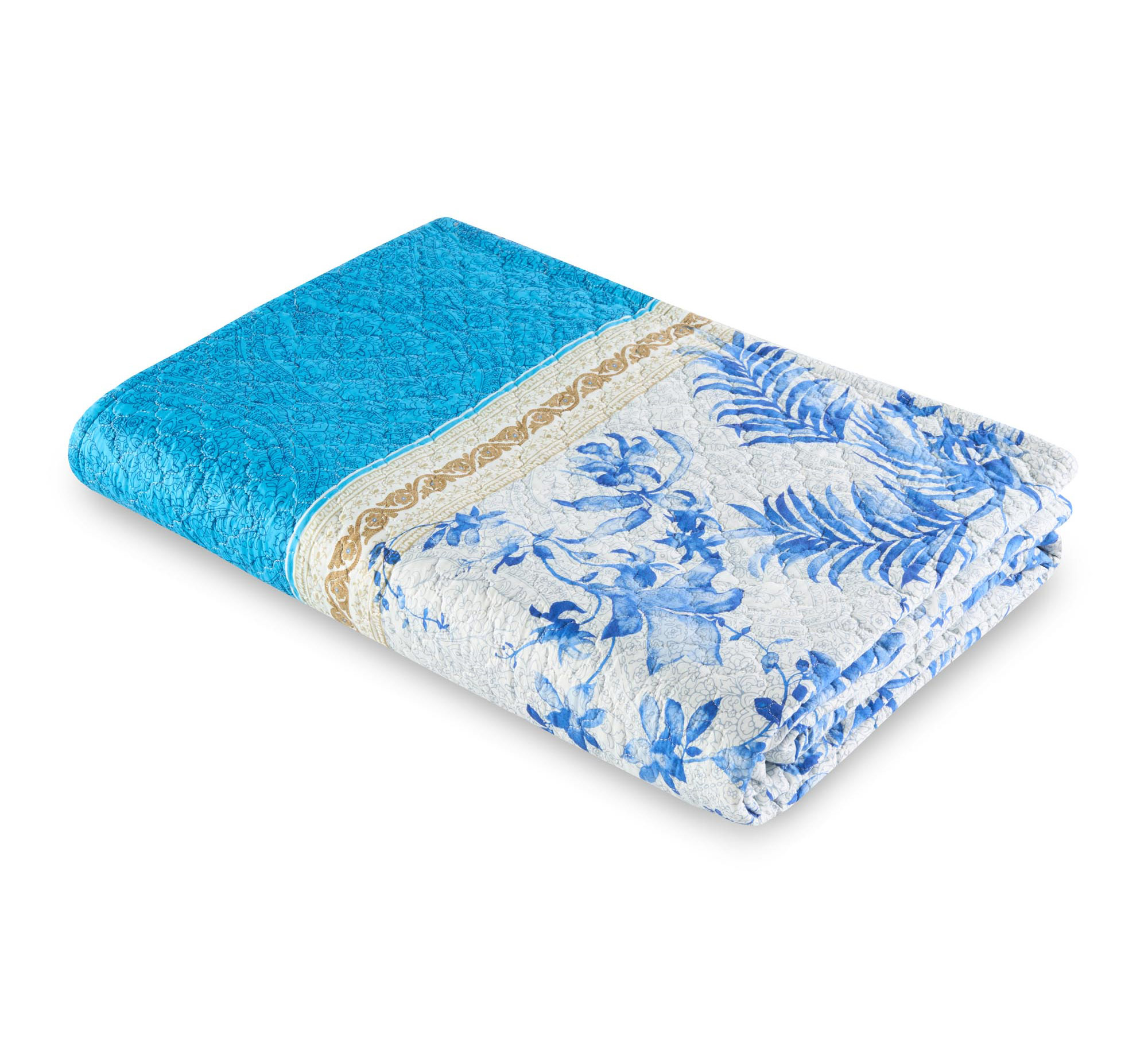 Bassetti Tagesdecke IBISCUS TATTOO | B1 Blau