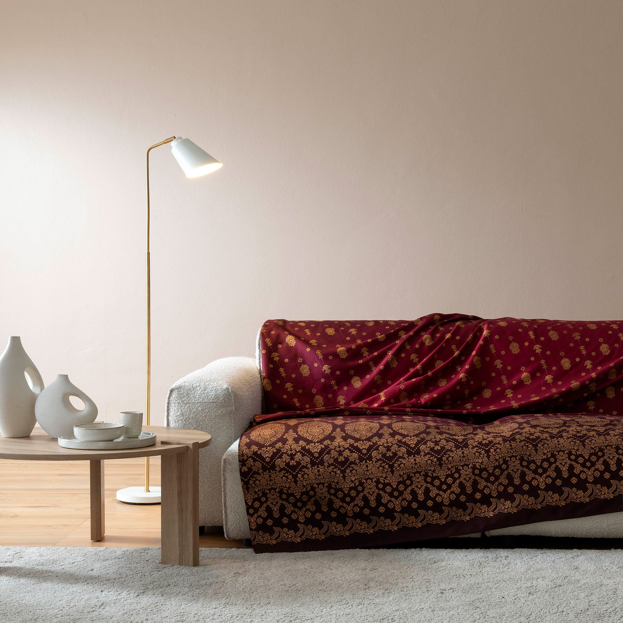 Bassetti Granfoulard GOLD DECOR | R1 Bordeaux