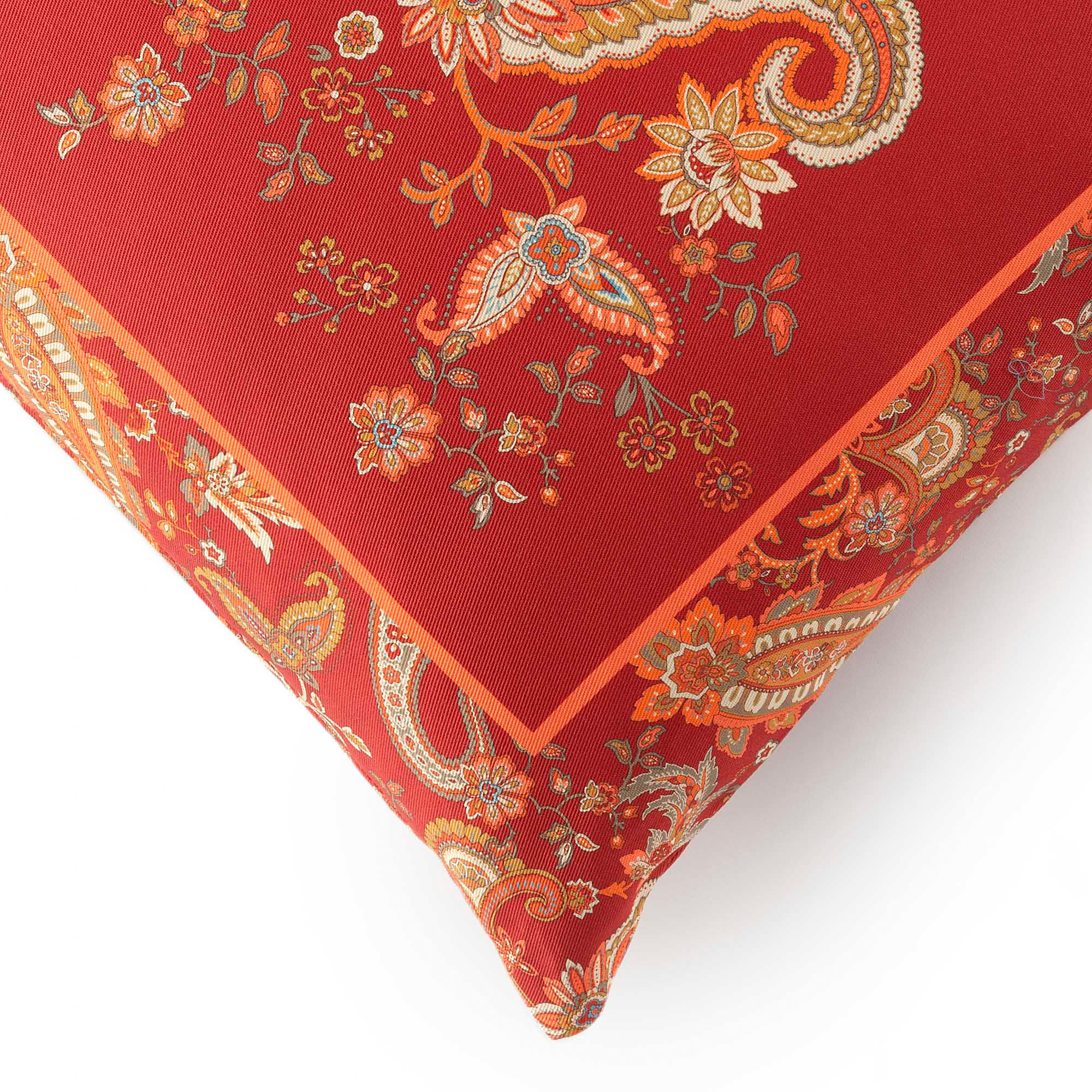 Bassetti Kissenhülle Twill MONNALISA | R1 Rot 50 x 50