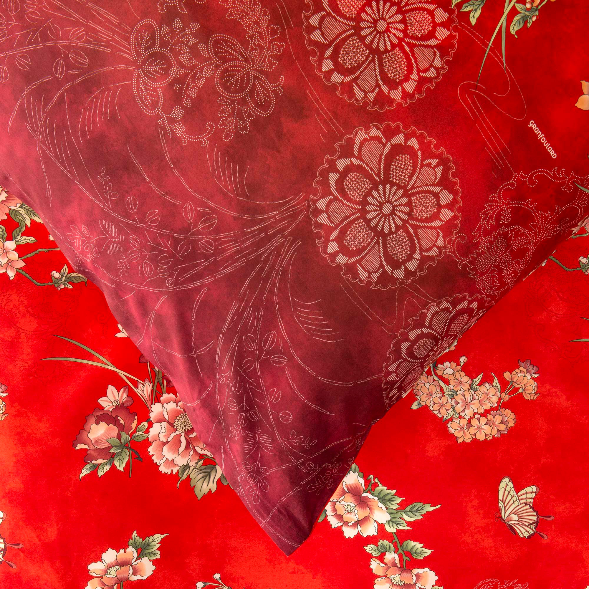 Bassetti Satin Bettwäsche ESPERIDI | R1 Rot