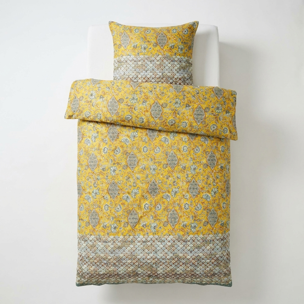 Bassetti Satin Bettwäsche Tigullio | Y1 Goldgelb