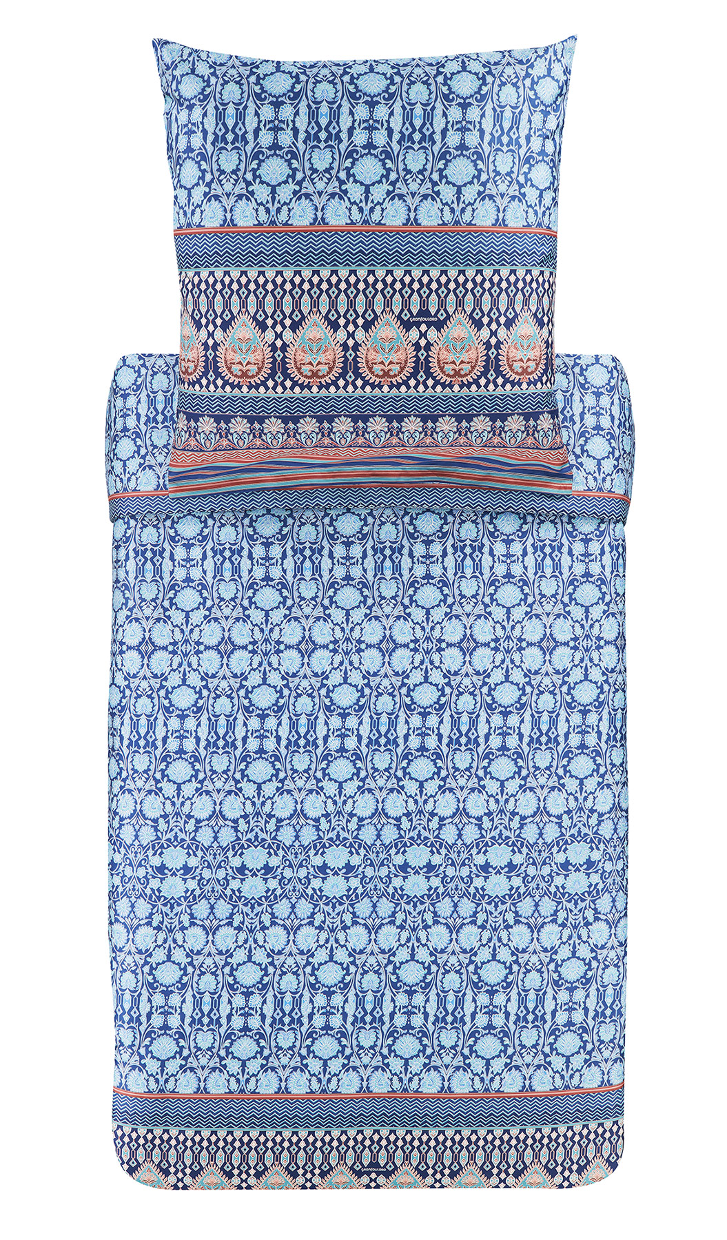 Bassetti Satin Bettwäsche MIRA | B1 Blau