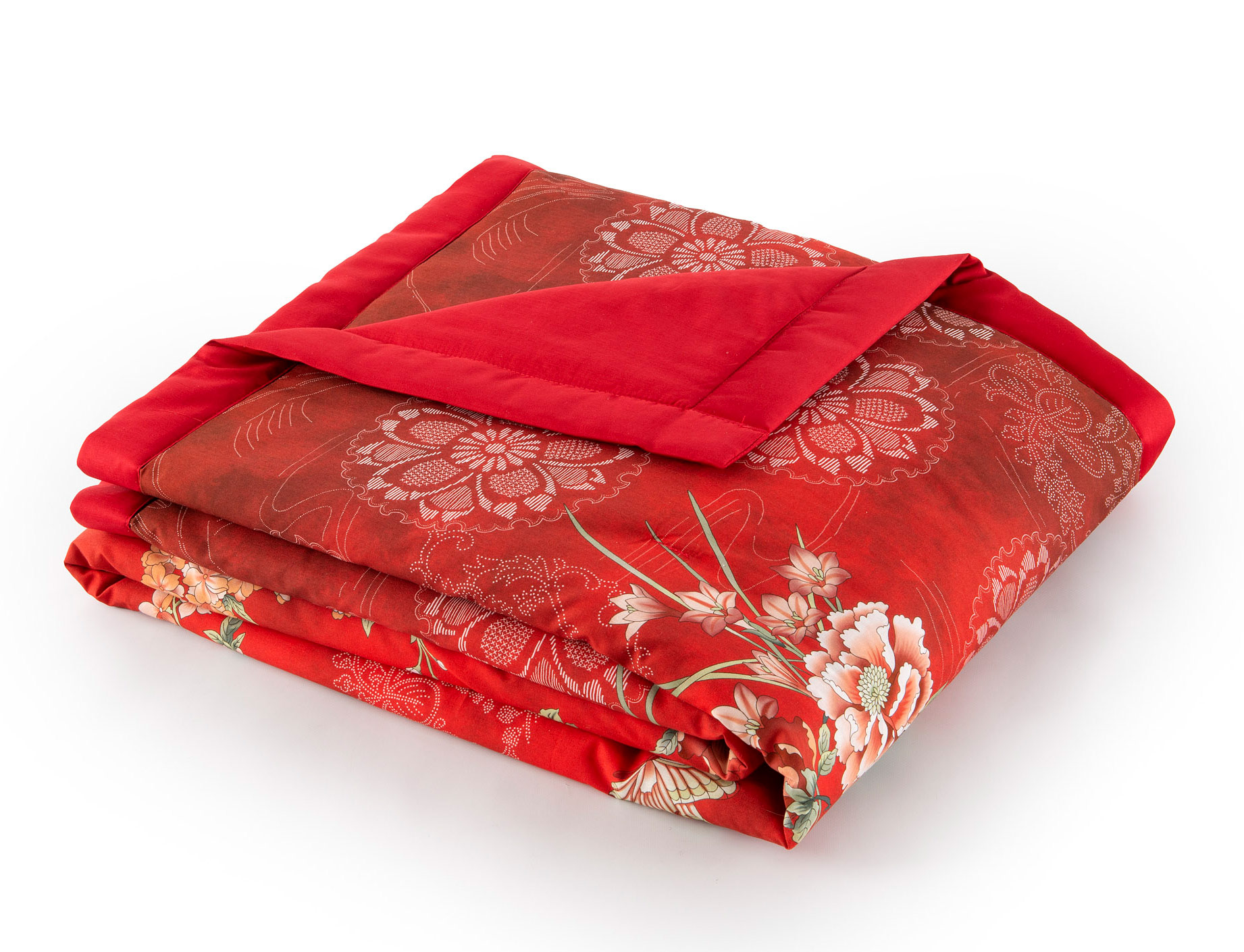 Bassetti Plaid ESPERIDI | R1 Rot 135 x 190