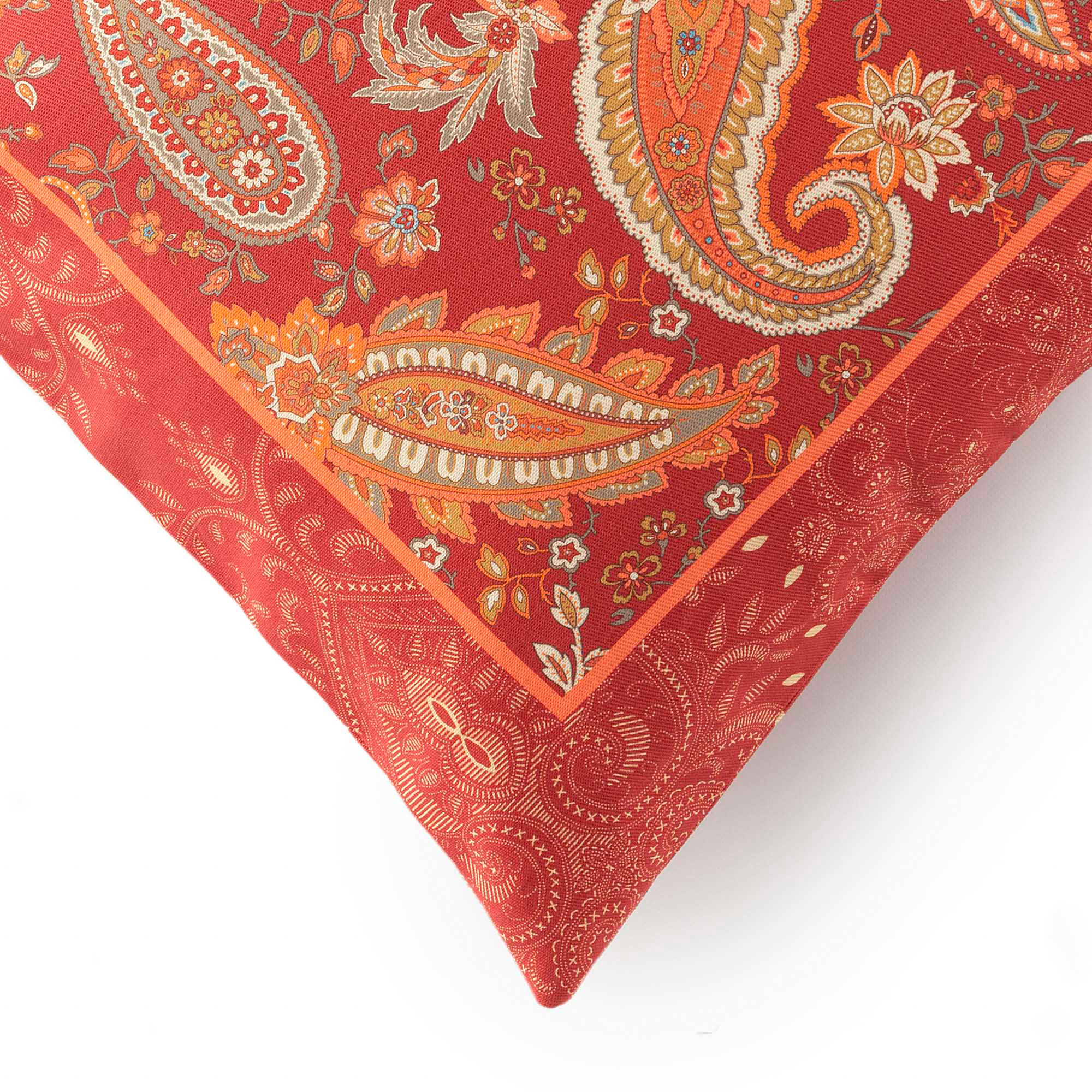 Bassetti Kissenhülle Twill MONNALISA | R1 Rot 40 x 40