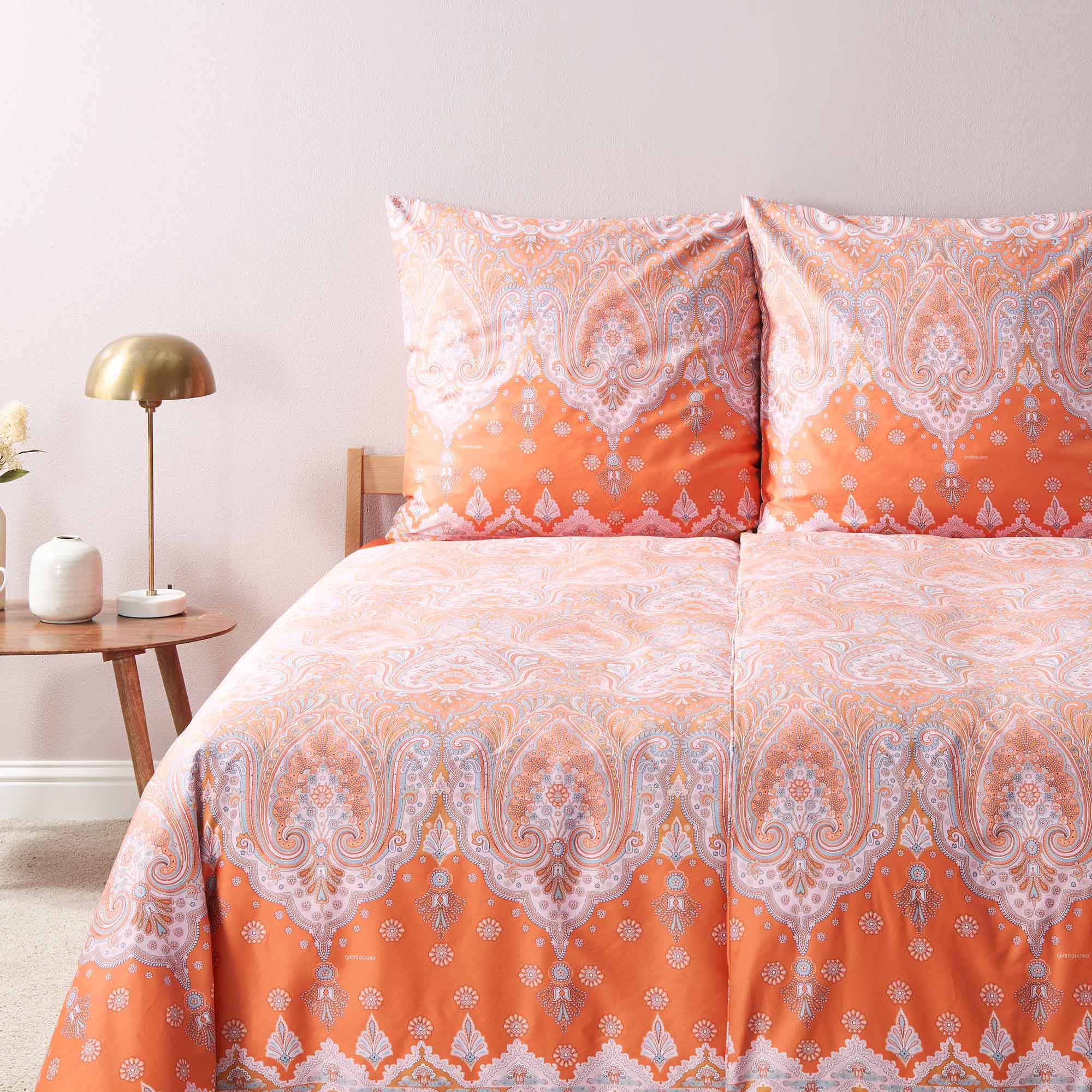 Bassetti Satin Bettwäsche ISOLABELLA | O1 Orange - 1