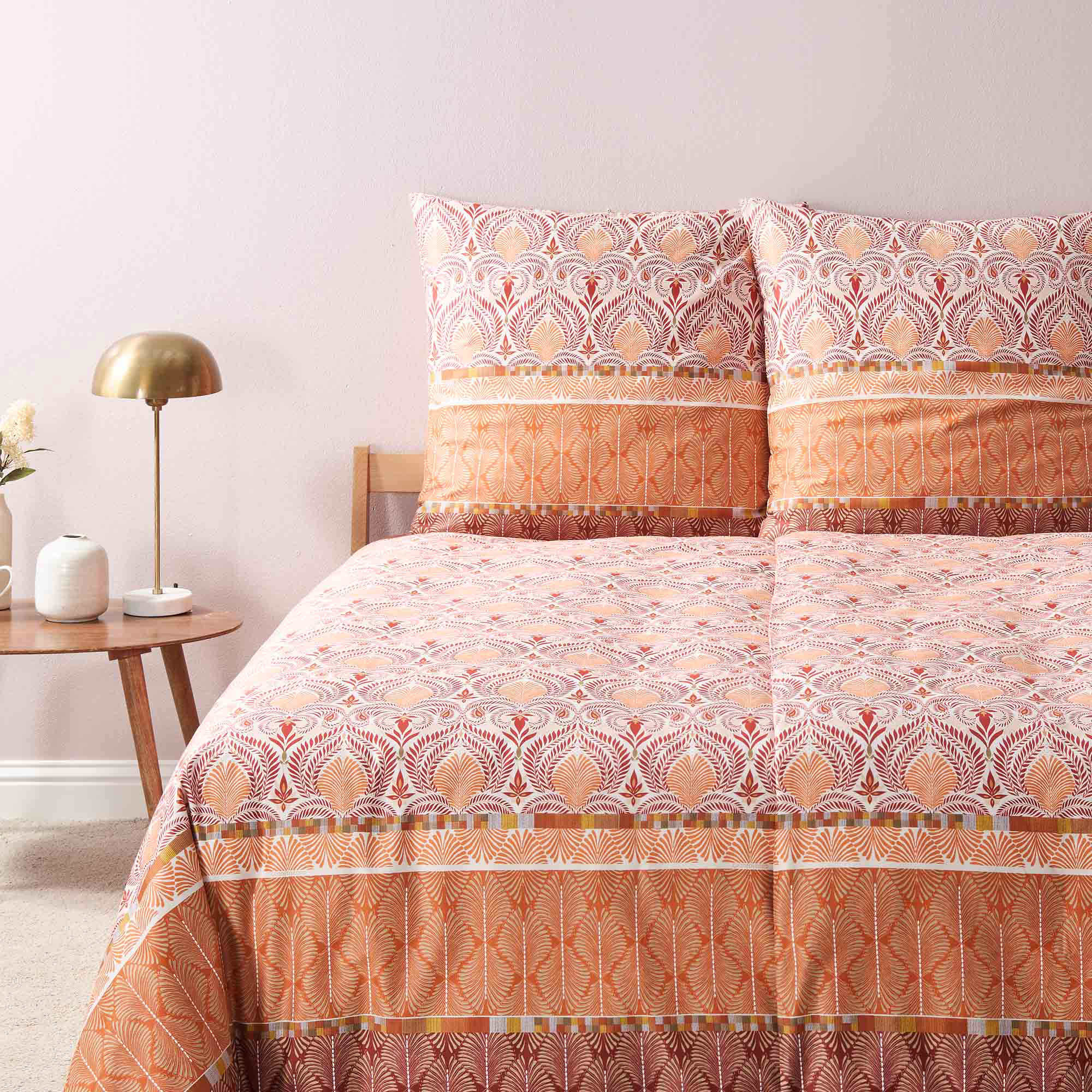 Bassetti Satin Bettwäsche NAIROBI | R1 Rot